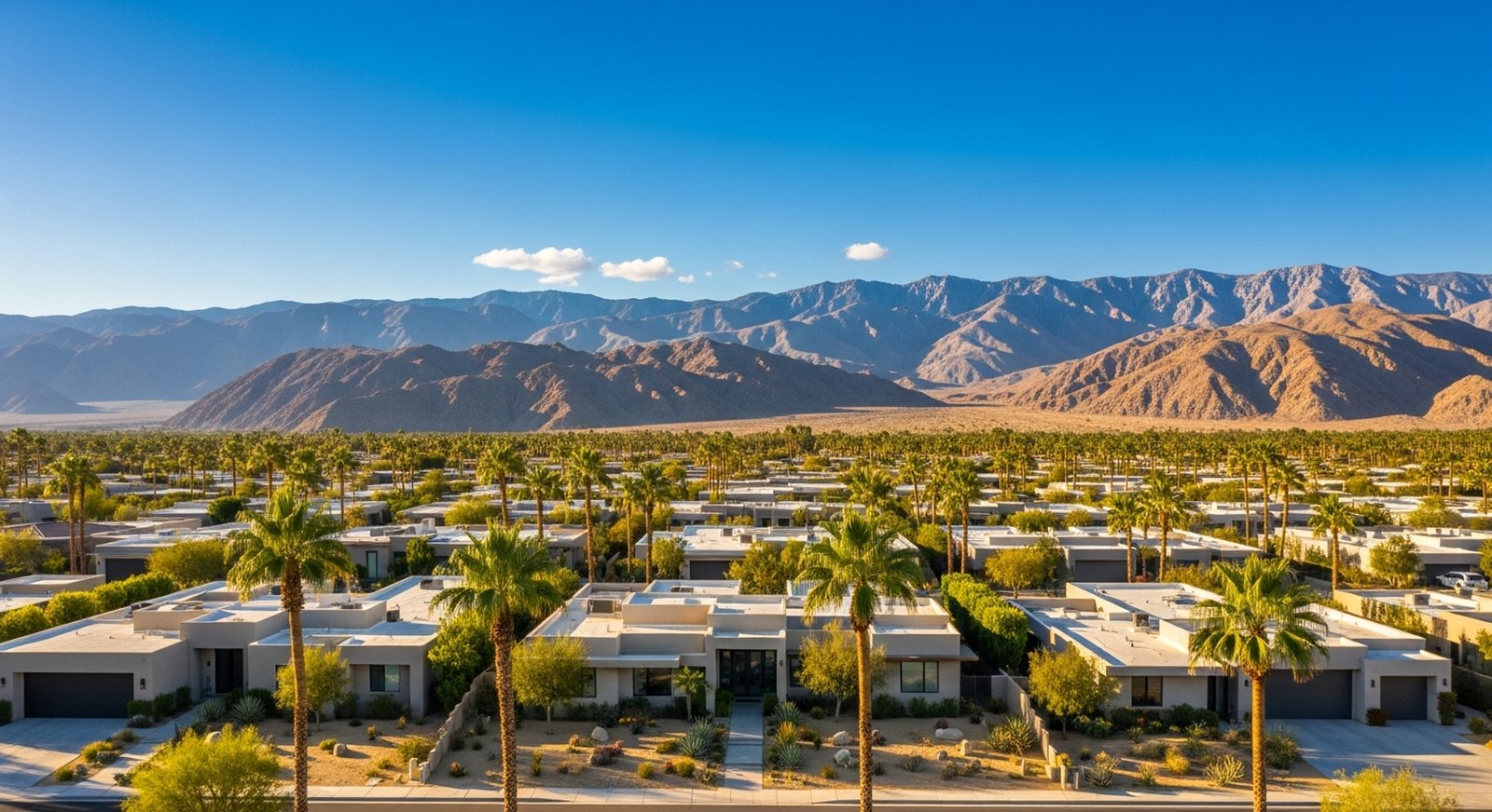 Residential real estate in Desert Hot Springs, Riverside County