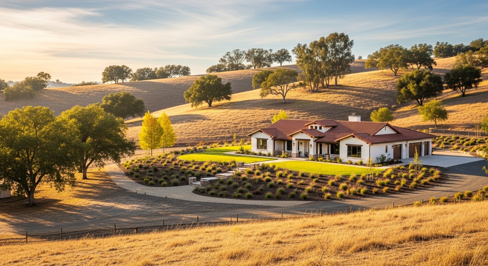 Residential real estate in Fallbrook, San Diego County