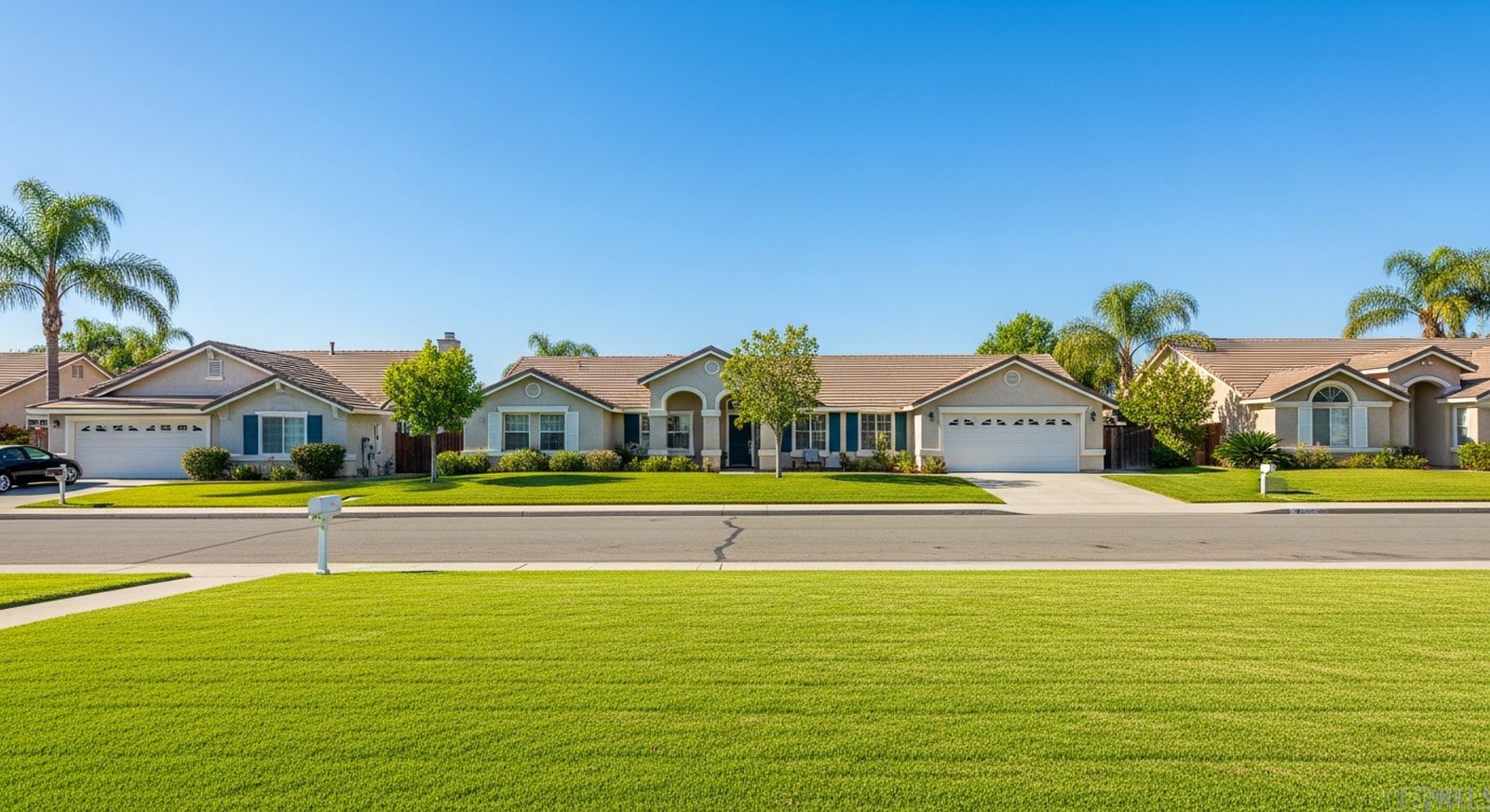 Residential real estate in Fontana, San Bernardino County